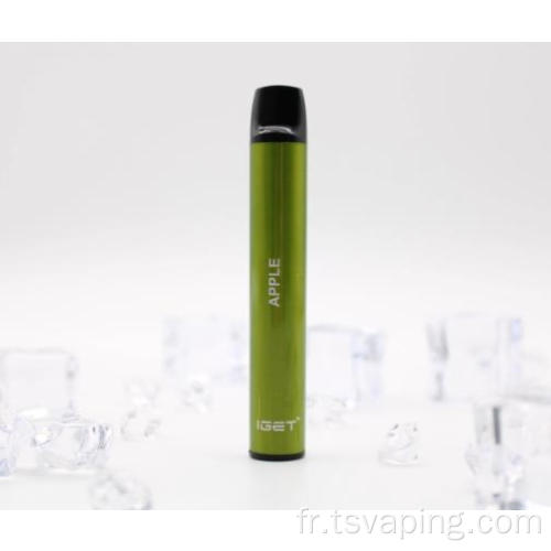 Kit de vape jetable Iget Shion populaire de haute qualité